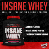 Insane Labz Insane Whey apto para atletas, aprobado por WADA