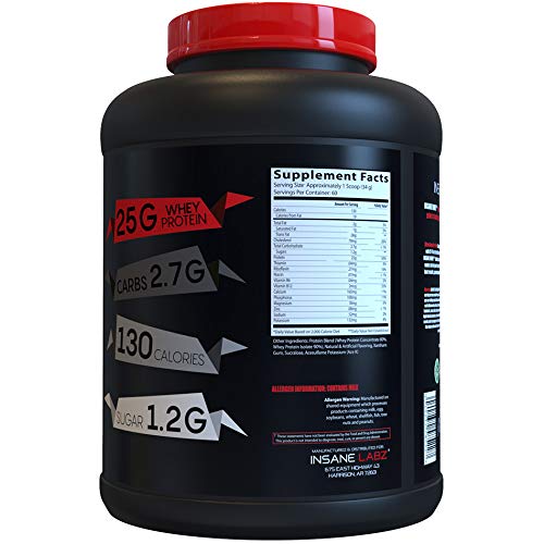 Shaker para proteinas Insane Whey facilita mezclar sin grumos.
