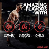 Insane Labz Psychotic Black Edition en lata: sabores intensos para entrenamiento.
