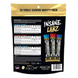 Insane Labz Psychotic Gold, envase en gimnasio mostrando su presencia.