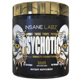 Con Insane Labz Psychotic Gold, energía-duración para entrenamientos sostenidos.