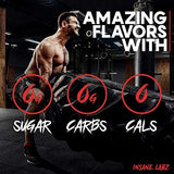 Insane Labz Psychotic Gold, entrenamiento en acción, mejora concentración y energía durante series.