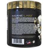 Con Insane Labz Psychotic Gold, pump-vascular para mayor vascularidad durante series.