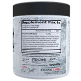 Insane Labz Psychotic Saw, sabor frambuesa azul, enfoque sostenido durante entrenamientos.