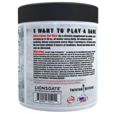 Insane Labz Psychotic Saw, sabor naranja sangre, energía rápida para entrenamientos matutinos.