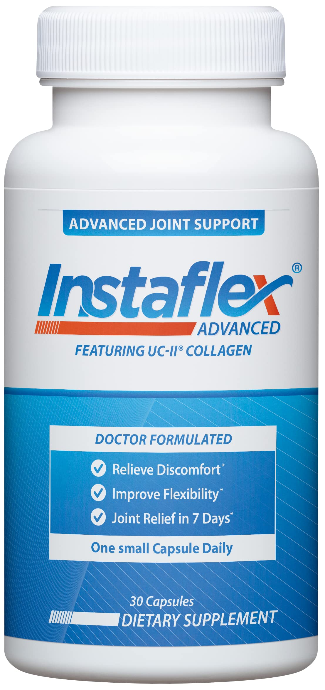 Instaflex Advanced cápsula para movilidad diaria y mayor flexibilidad.