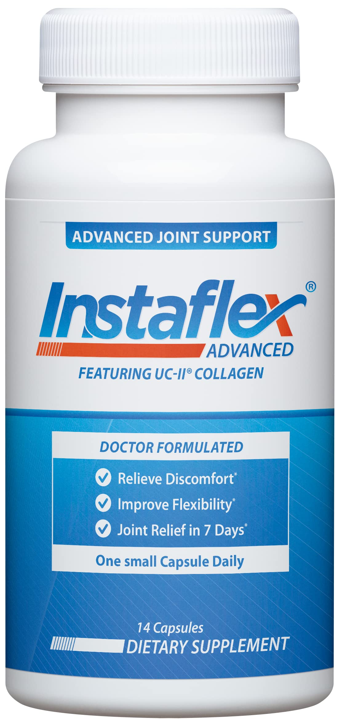 Instaflex Avanzado: cápsula suave para soporte diario de articulaciones y movilidad.