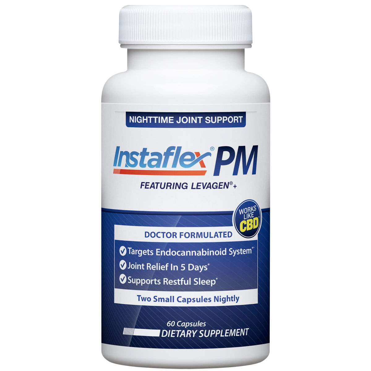 Instaflex PM cápsulas nocturnas para apoyo articular durante la noche