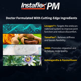 Diseño de empaque Instaflex PM para suplementación nocturna