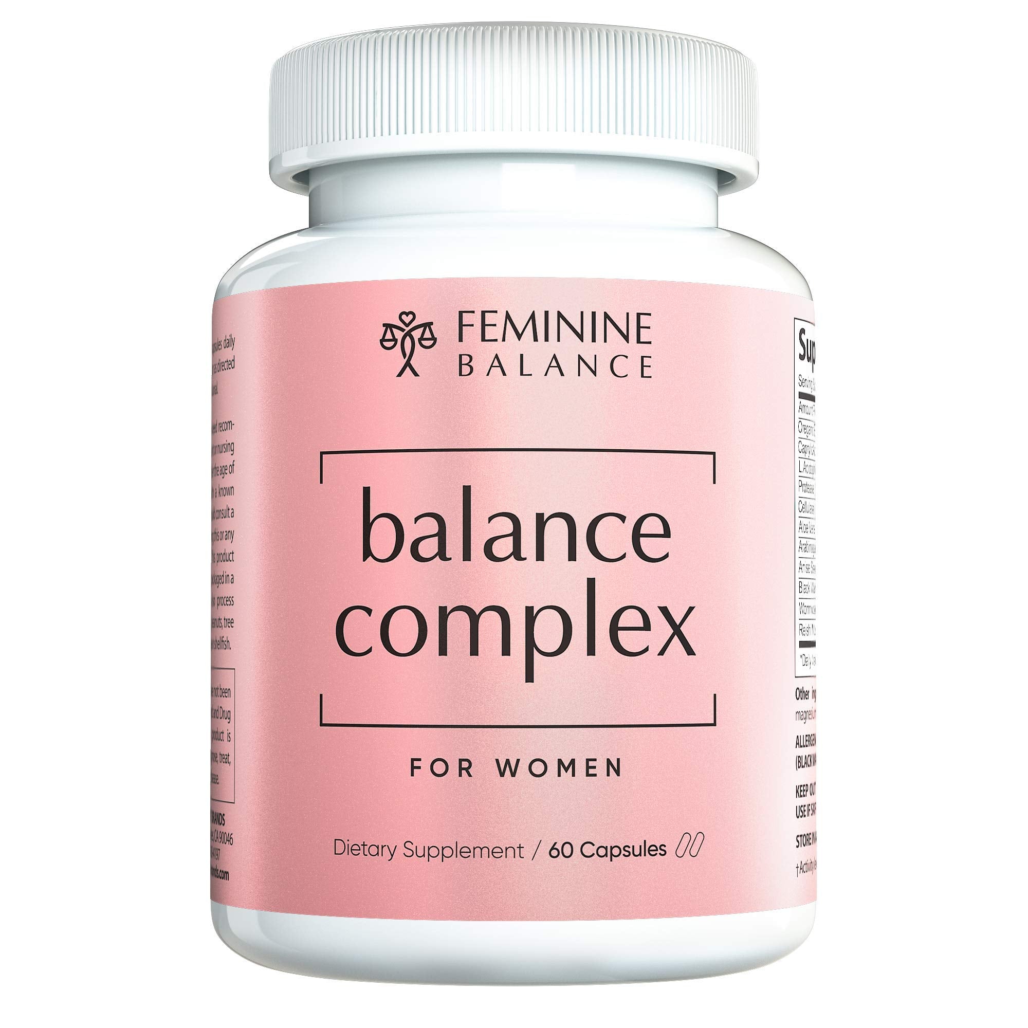 Instant Brands Balance Complex: botella con cápsulas para equilibrio vaginal diario