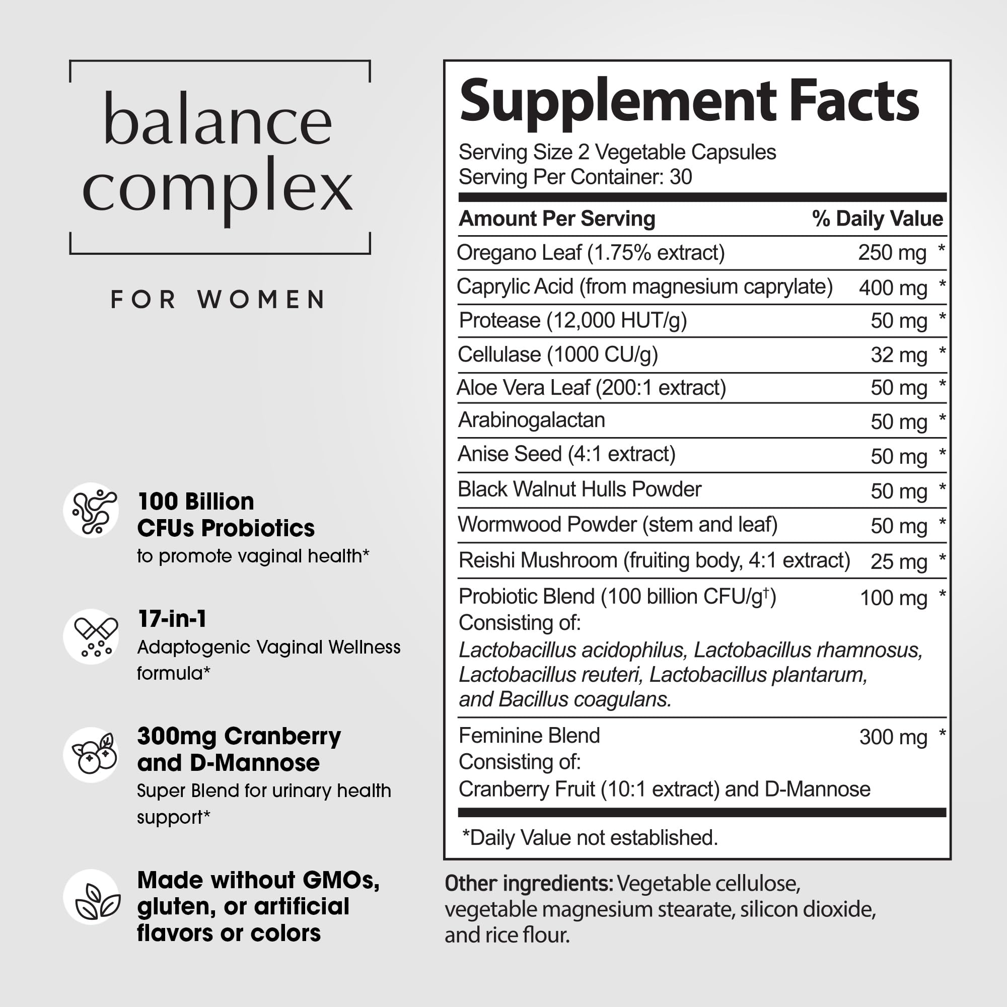 Instant Brands Balance Complex: estante con producto para higiene diaria