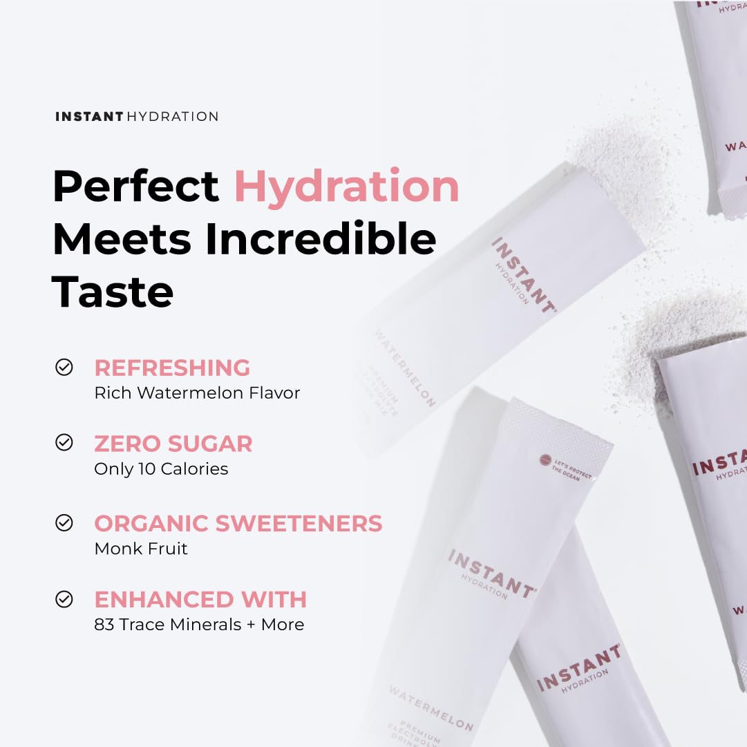 Instant Hydration, uso durante el entrenamiento para mantener la hidratación.