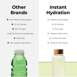 Instant Hydration: listado de ingredientes y sal gris francesa para limón-lima.