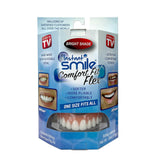Instant Smile Comfort Fit Flex: dientes superiores visibles para una sonrisa más confiada.
