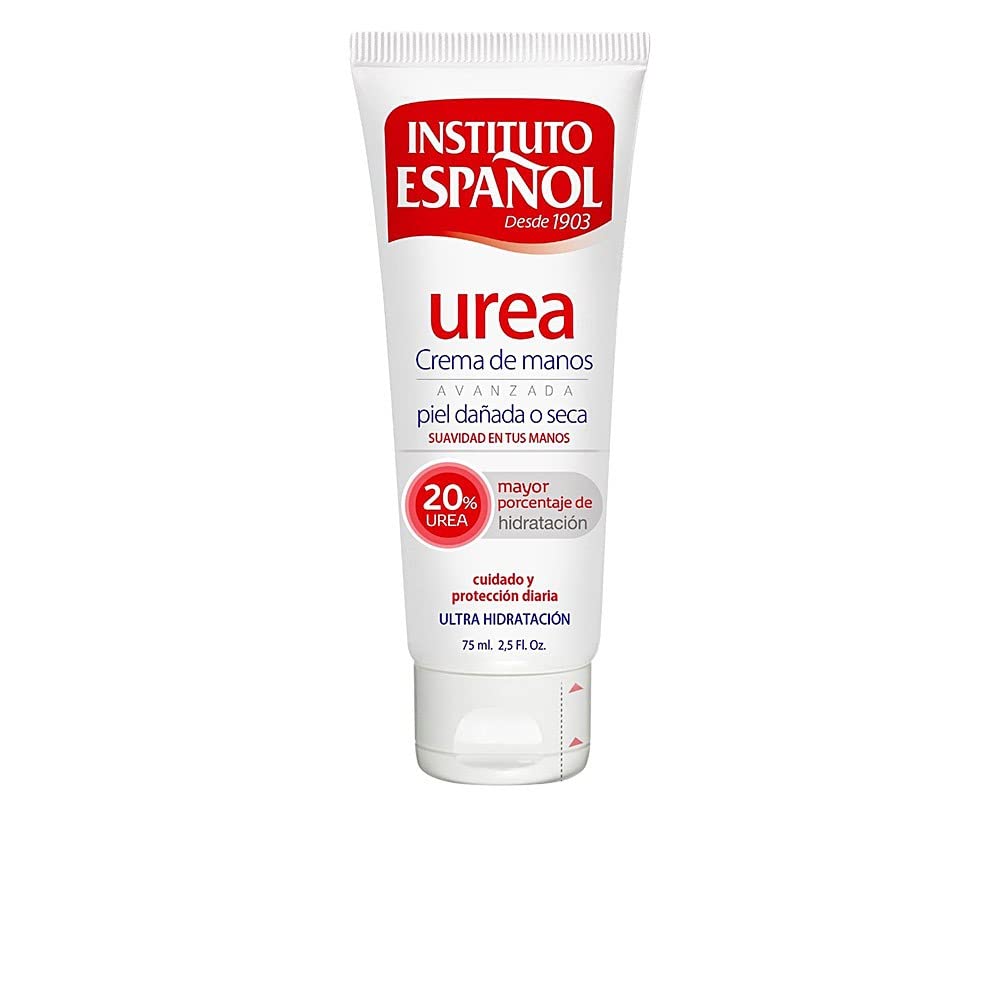 Crema-manos-urea-75ml de Instituto Español ofrece hidratación y reparación para piel seca