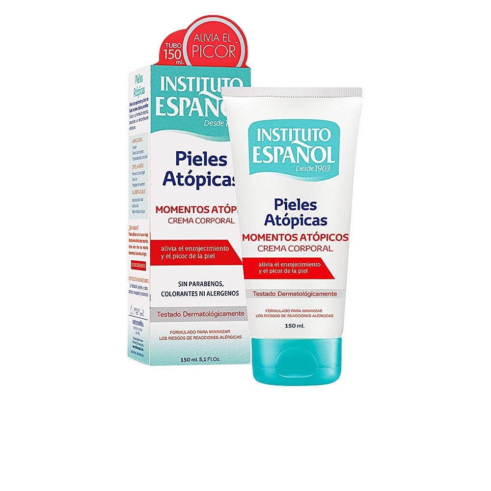 Instituto Español frasco de crema para pieles atópicas, uso diario suave