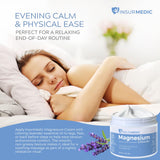 InsurMedic crema magnesio aroma lavanda calmante.