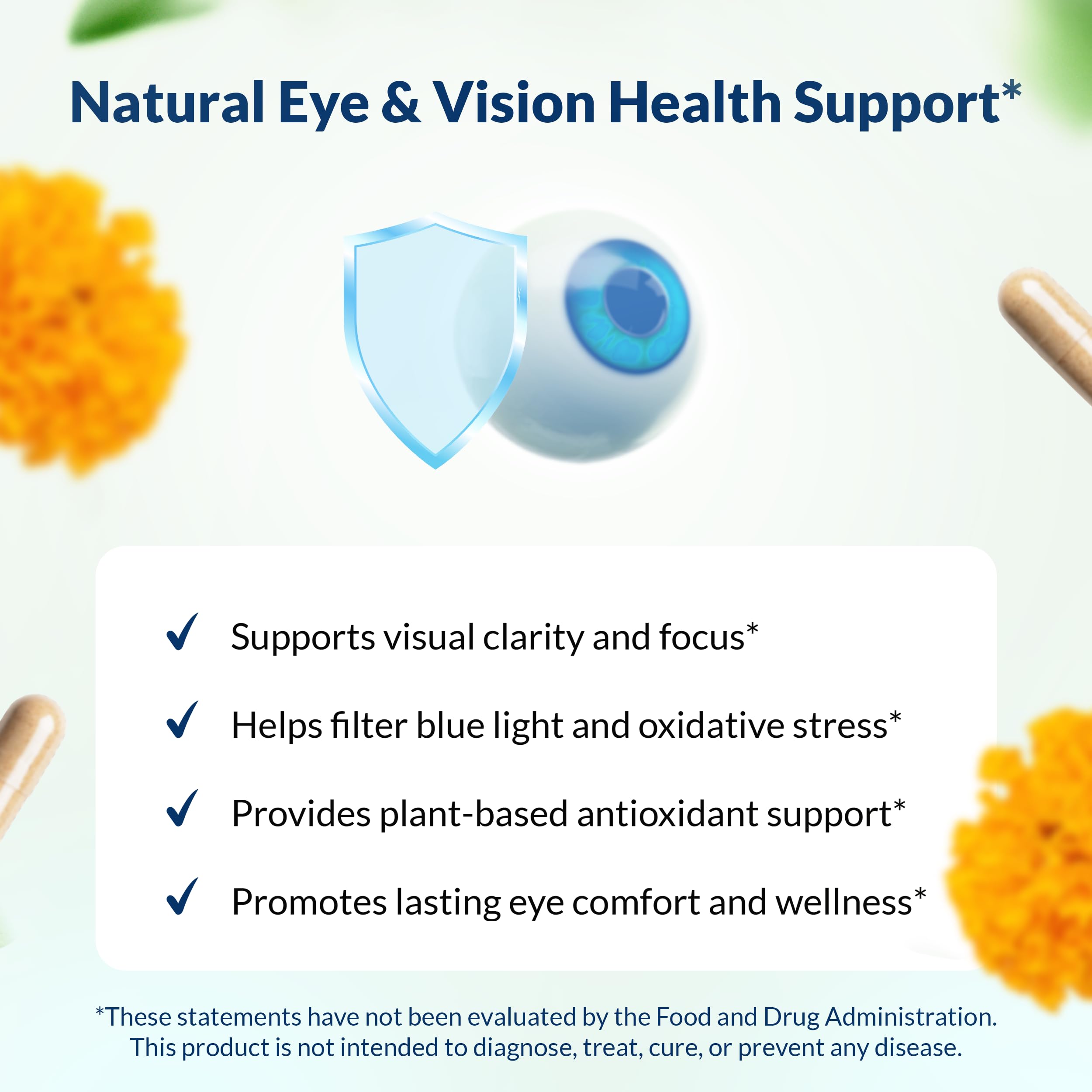 Integral Health Apothecary ingredientes clave: luteína y zeaxantina para salud macular