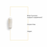 Integrative Therapeutics Acetyl L-Carnitine: etiqueta frontal vegana y libre de gluten