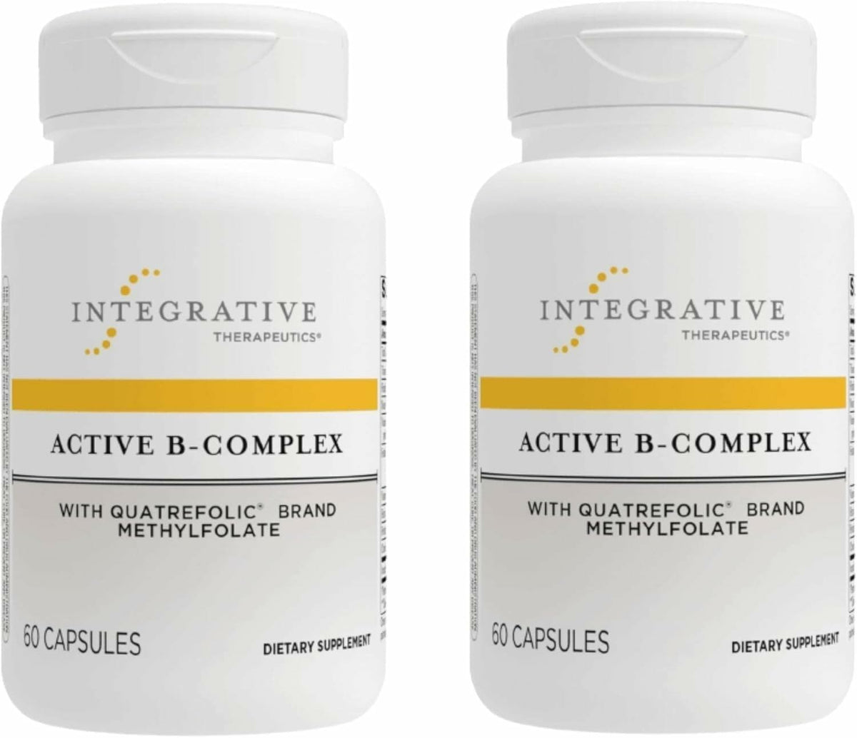 Integrative Therapeutics Active B-Complex: caja del producto para energía celular y bienestar