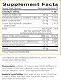 Activo B-Complex de Integrative Therapeutics, etiqueta frontal con información de nutrientes