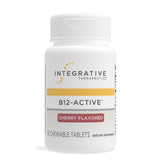 Integrative Therapeutics B12-Active tableta sabor cereza para apoyo nervioso diario.