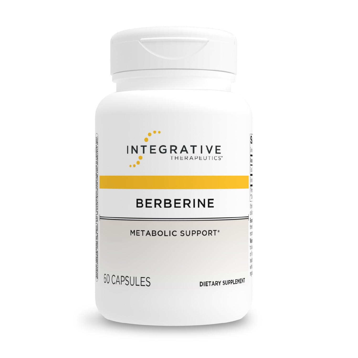 Berberina Integrative Therapeutics en botella, apoyo diario a la salud metabólica.