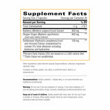 Integrative Therapeutics Berberine Complex: cápsulas en mano para tomar a diario.