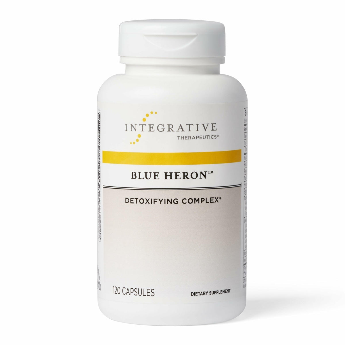 Blue Heron de Integrative Therapeutics: cápsulas digestivas para apoyo intestinal diario.