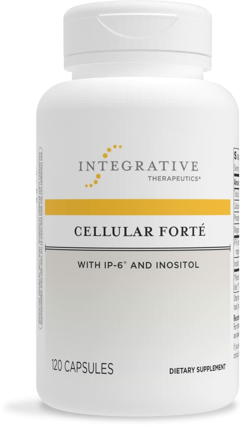 Integrative Therapeutics Cellular Forte, botella de cápsulas para apoyar el sistema inmunológico y la salud celular.