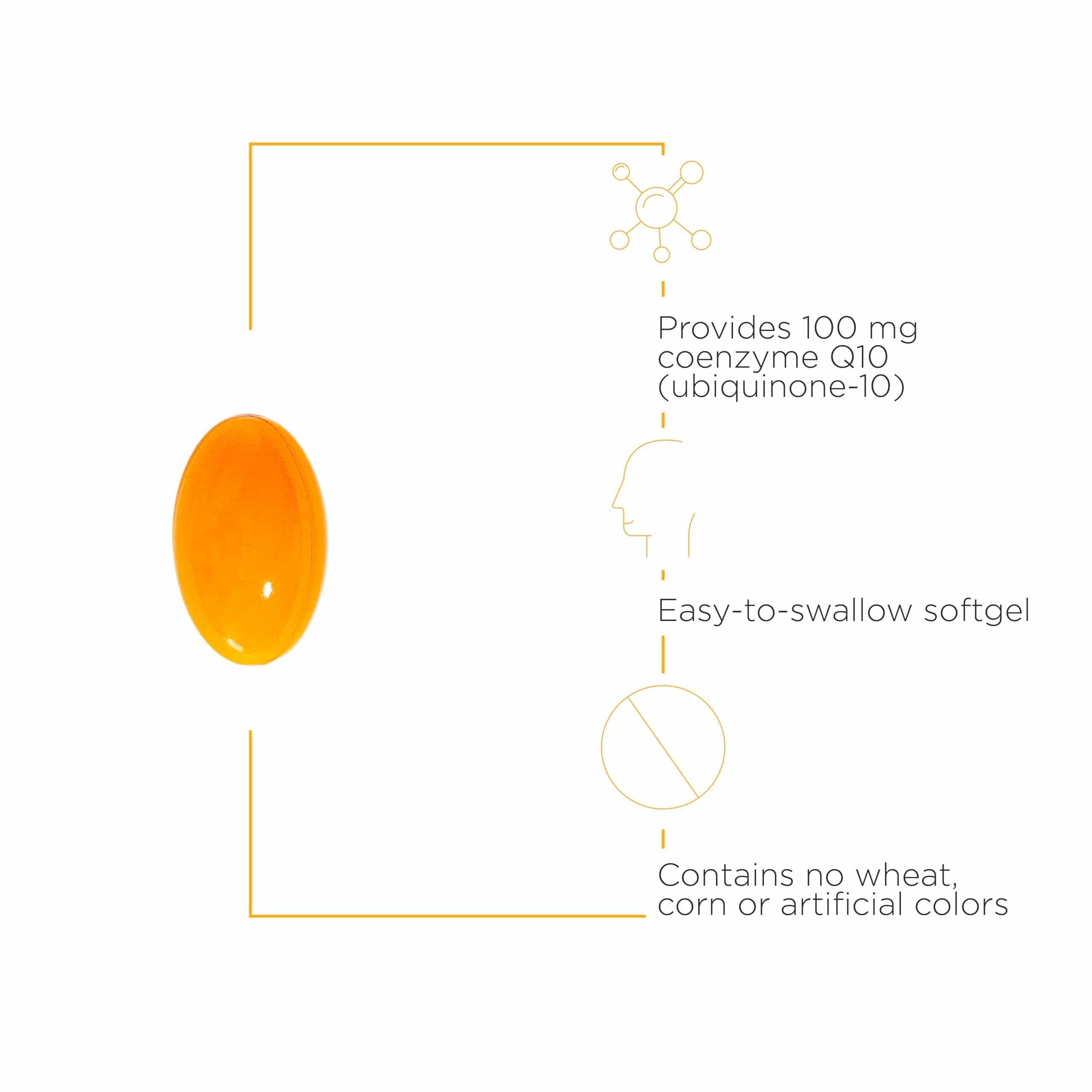 Etiqueta de CoQ10 Integrative Therapeutics, detalle claro, muestra pureza y origen.