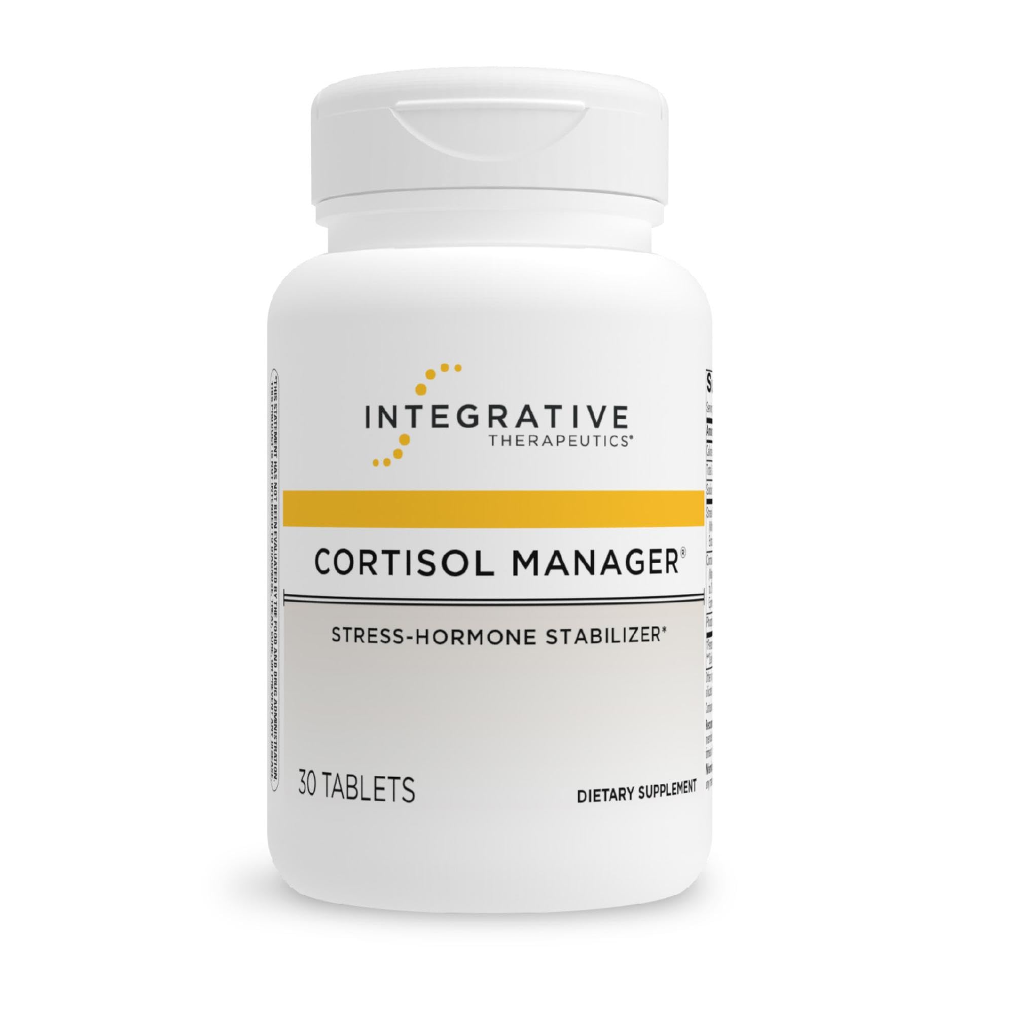 Integrative Therapeutics Cortisol Manager: botella principal para apoyo al descanso