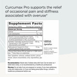 Etiqueta de Curcumax Pro muestra información de ingredientes para uso diario.