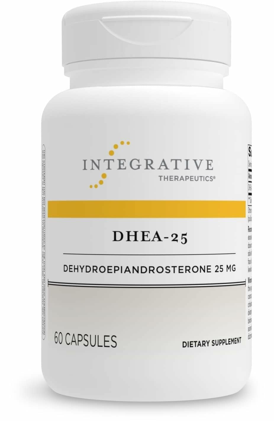 Integrative Therapeutics DHEA-25: cápsula diaria para apoyar equilibrio hormonal y vitalidad