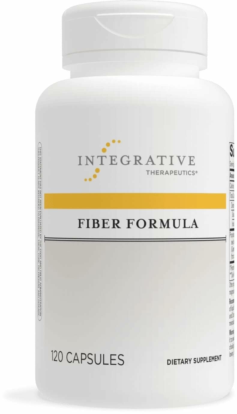 Capsulas de Integrative Therapeutics Fiber Formula para apoyar la salud digestiva diaria