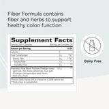 Envase de Integrative Therapeutics Fiber Formula con etiqueta visible
