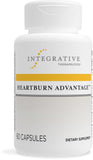 Botella de Integrative Therapeutics Heartburn Advantage con cápsulas para apoyo digestivo ocasional.