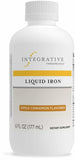 Integrative Therapeutics Hierro Líquido: botella para verter, apoyo de energía diaria.