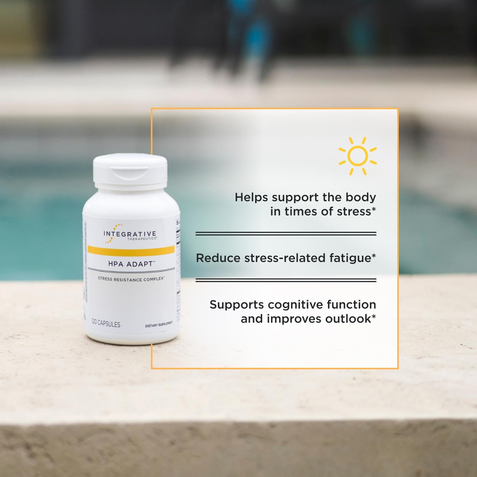 Mezcla de hierbas adaptógenas en HPA Adapt para balance hormonal