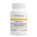 Indolplex de Integrative Therapeutics en botella frontal, posible apoyo al equilibrio hormonal