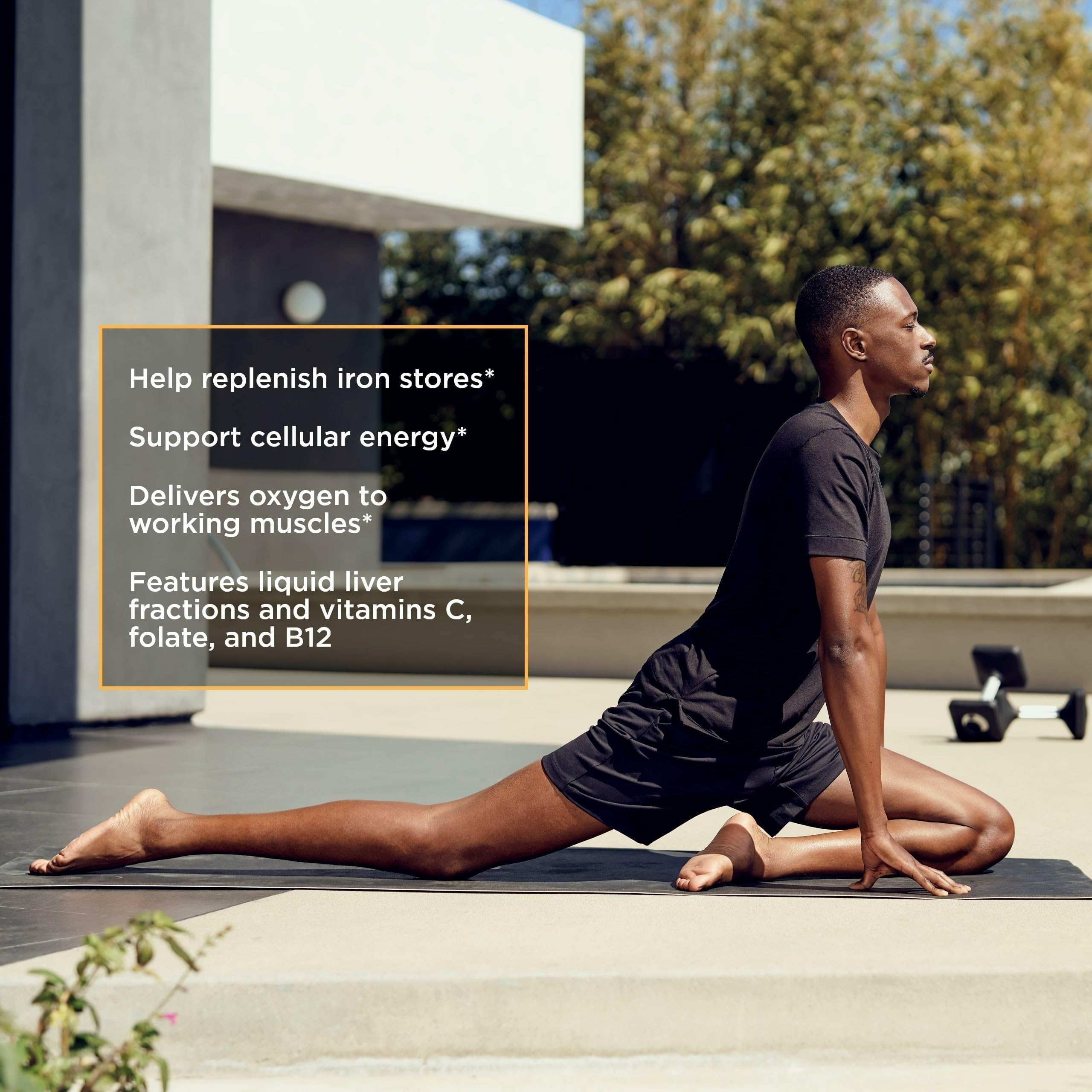 Integrative Therapeutics Iron Complex folato: suplemento que incluye folato para bienestar