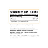 Integrative Therapeutics L-Theanine etiqueta frontal clara para relajación