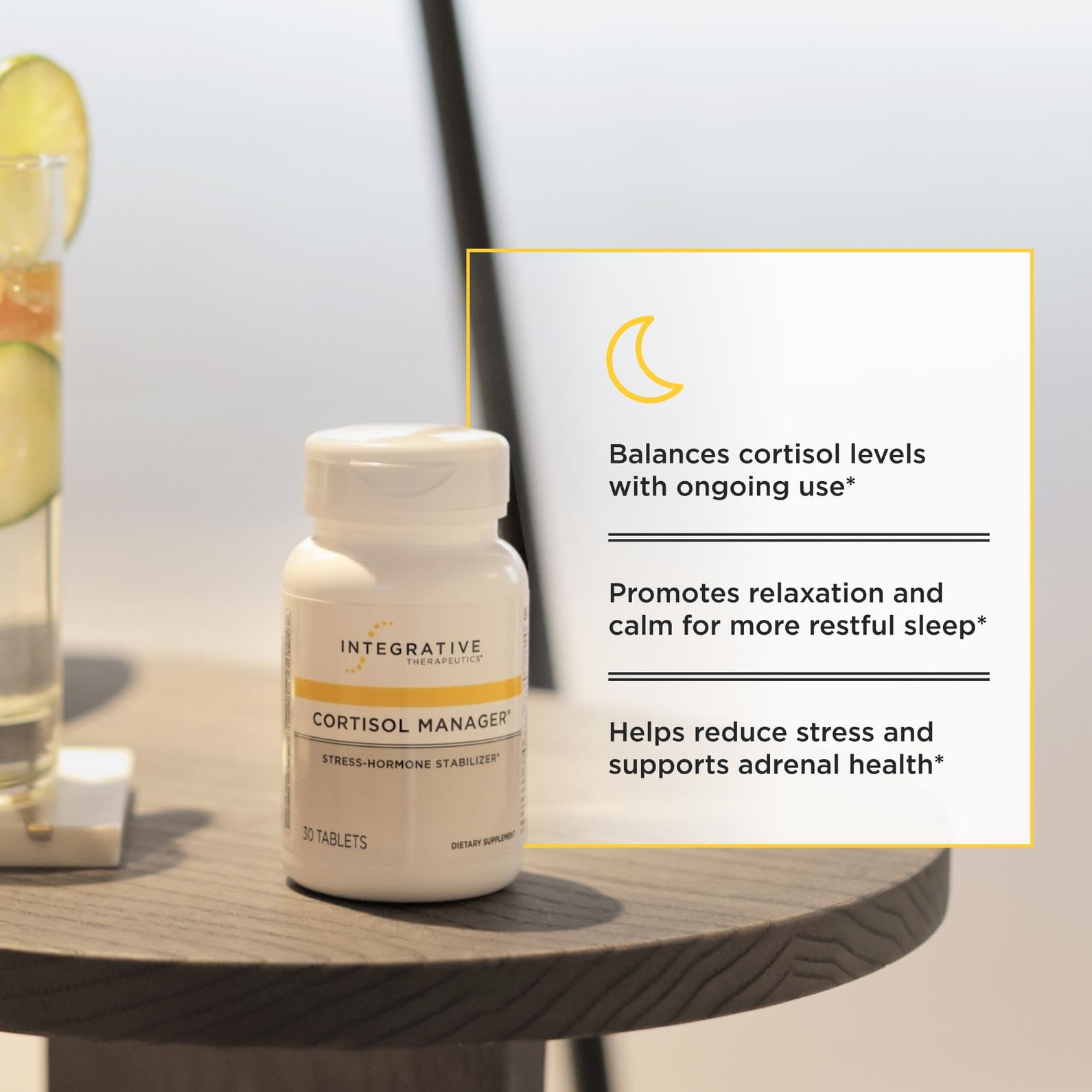 Etiqueta de L-Theanine para indicaciones claras de uso y beneficios