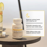 Etiqueta de L-Theanine para indicaciones claras de uso y beneficios