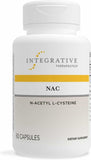 Integrative Therapeutics NAC, botella frontal, posible apoyo antioxidante para bienestar diario