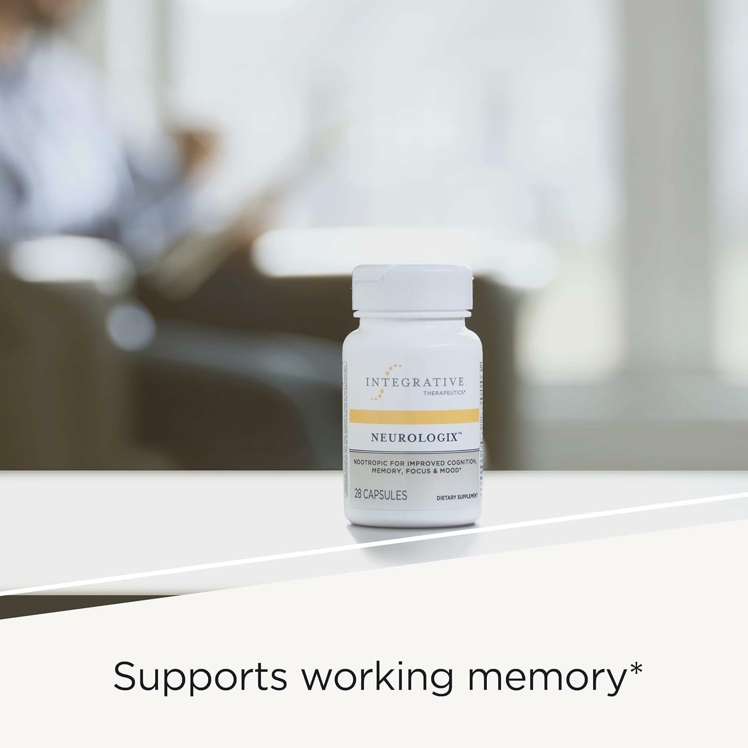 Neurologix Cognizin CDP-Colina, nutrientes para metabolismo de energía cerebral.