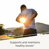 Etiqueta de OsteoPrime Ultra con información de nutrientes clave para absorción de calcio.