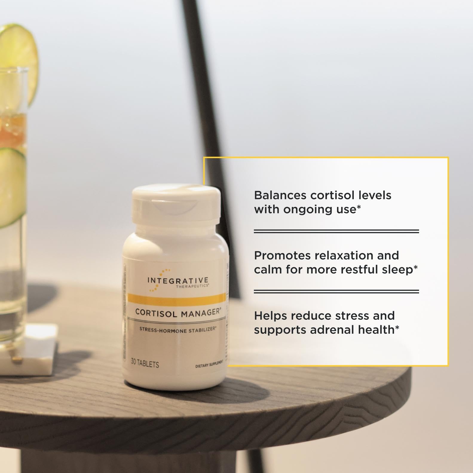 Presentación del pack de Cortisol Manager y Magnesium Glycinate Plus para rutina de bienestar