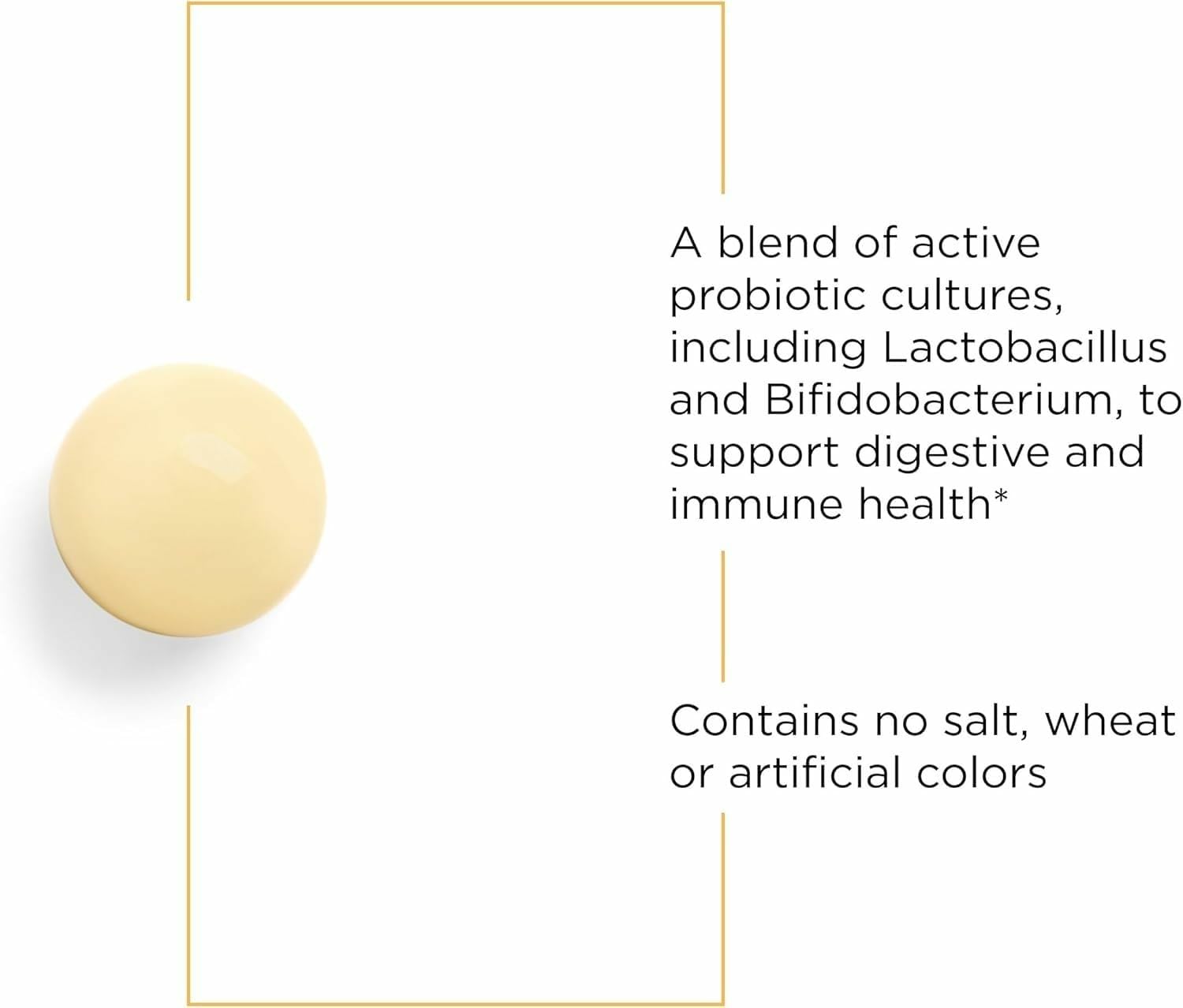 Integrative Therapeutics Probiotic Pearls, cápsulas en mano, posible soporte para equilibrio intestinal.