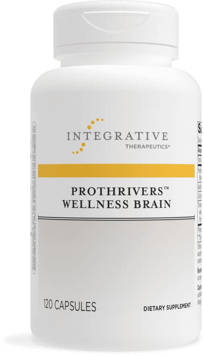 ProThrivers Wellness Brain de Integrative Therapeutics, empaque para uso diario y práctico
